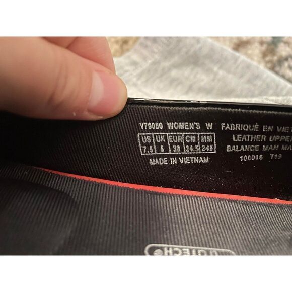 EUC Womens Rockport Total Motion Ballet Flat 7.5 Wide Leather - Picture 5 of 7